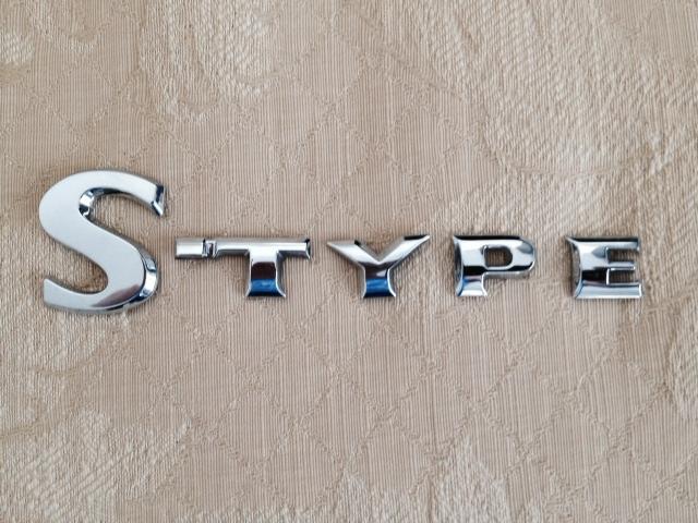 Jaguar s type s-type rear emblem logo decal badge 2006 - 2008