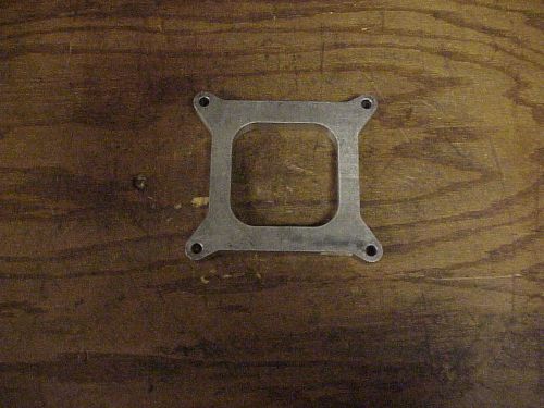 Billet aluminum .685&#034; thick holley carburetor spacer mh49