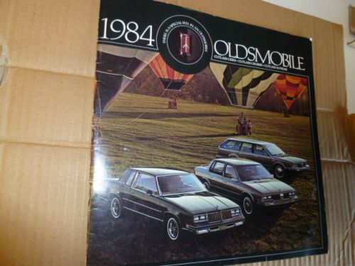 1984 olds-cutlass - showroom brochure