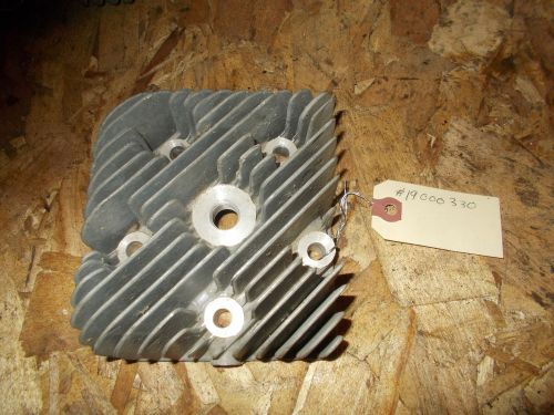 Nos vintage ccw snowmobile engine cylinder head 19000330