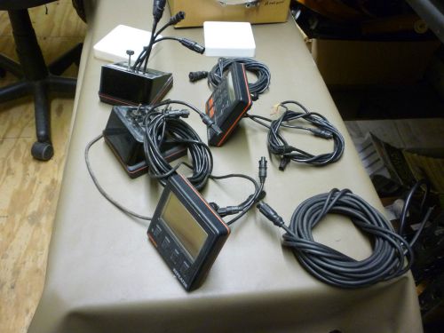 Two autohelm st6000 auto pilot displays and two tridata displays (for parts)