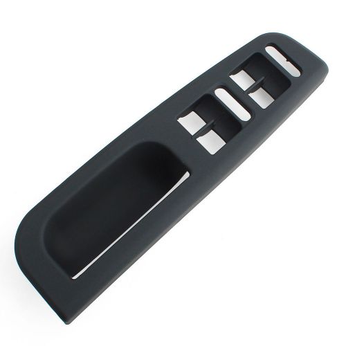 Black control panel master window switch trim bezel for vw passat jetta golf mk4