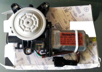 Ssangyong rexton genuine brand new rh rear window regulator motor