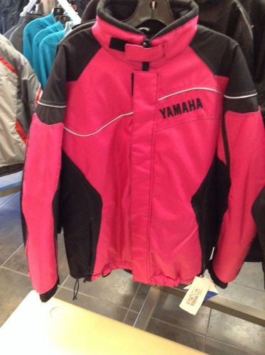 Womans yamaha adventure jacket size 12 hot pink/black nwt smw-12jad-fu-12