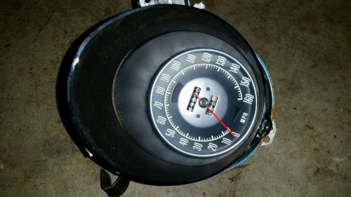 1972-74 corvette original  speedometer assembly w / trip