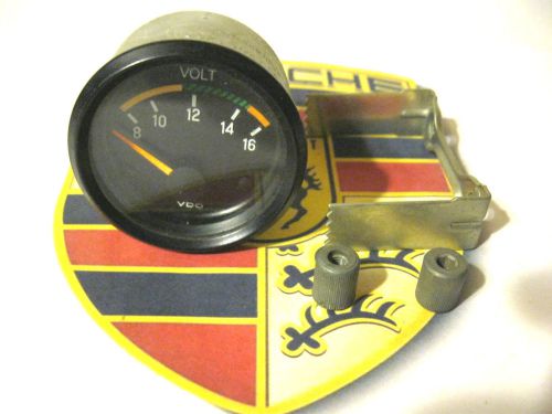 Porsche - 924 944 951 - vdo volt meter - 16 volt range - oem!