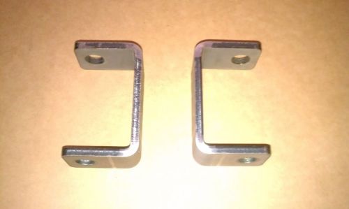 C - channel brackets 1 pair go kart  spindles doorway dolly bar stool racing