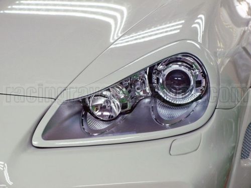 Porsche 07-10 cayenne 957 headlights covers eyelids trims eyebrows