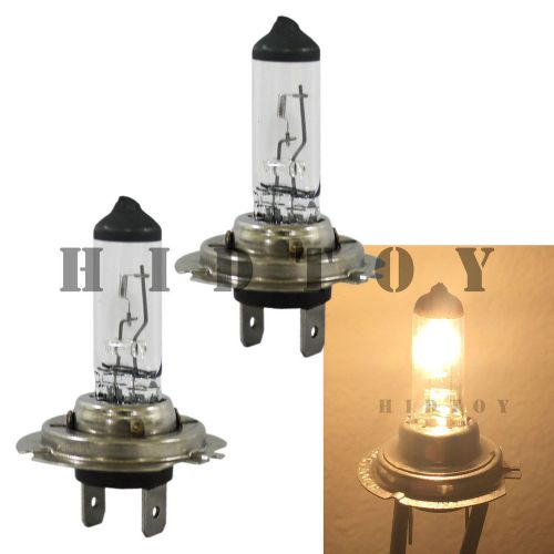 Dot h7 xenon halogen amber-white oem 4300k headlight light bulbs #ht5 high beam