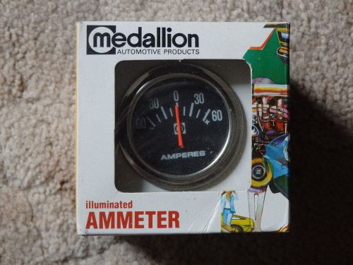 One ammeter illuminated 60 amps new in box medallion 62-720