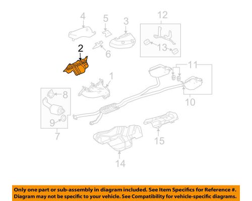 Gm  exhaust-manifold gasket gm #12576262 * new / oe * 2.8 &amp; 3.6 liter engines