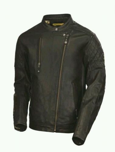 Roland sands  clash leather jacket large (blk)