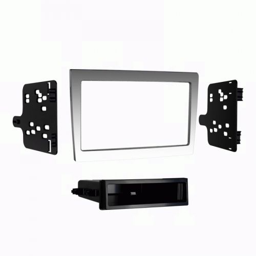 Metra 99-9606g 2005-2012 porsche 997 vehicle single/double din dash kit - gray