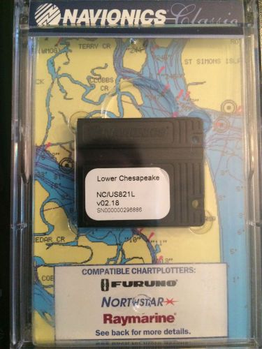 Navionics classic lower chesapeake nc/us821l