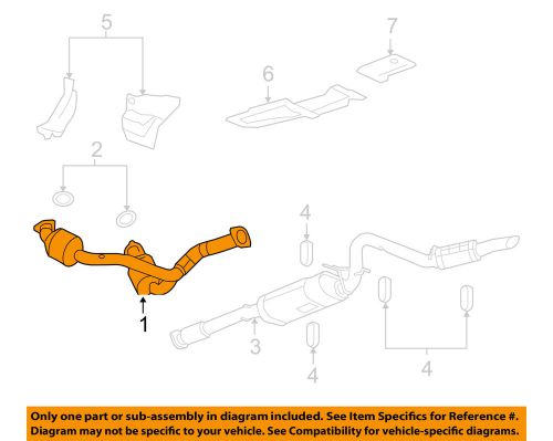 Gm oem-catalytic converter 20854453