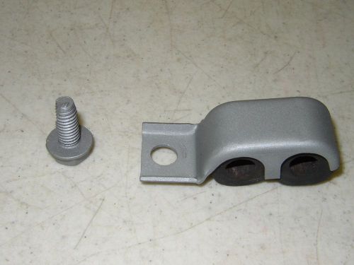 Pontiac 1964-1967 power glide gto-lemans cooling line bracket with bolt &amp; gromme