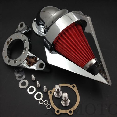 For harley cv carburetor delphi v-twin chrome cone spike air cleaner intake