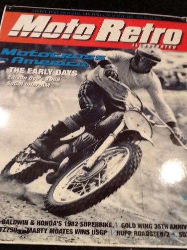 Motocross poster moto retro illustrated on poster board 29&#034; x 24&#034;