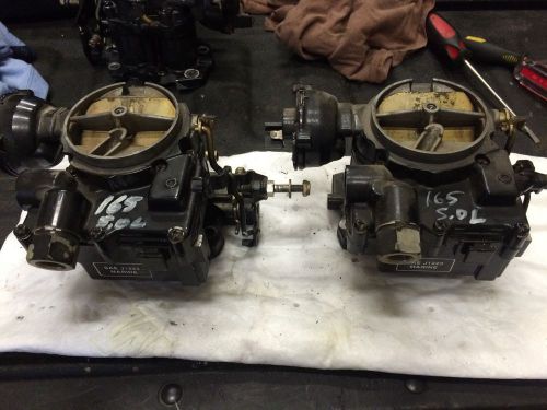 2 used mercruiser 5.0l merc carburator