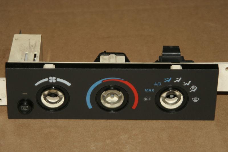 97 - 02 camaro, firebird, trans am  heat- ac climate control switch unit