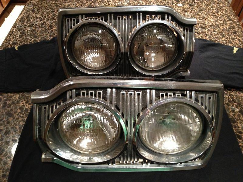 1965 65 dodge polara monaco 880 headlight bezel 