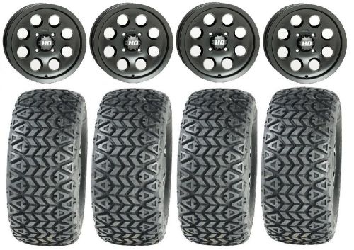 Sti hd1 slik-kote golf wheels 12&#034; 23x10-12 all trail tires ez-go &amp; club car