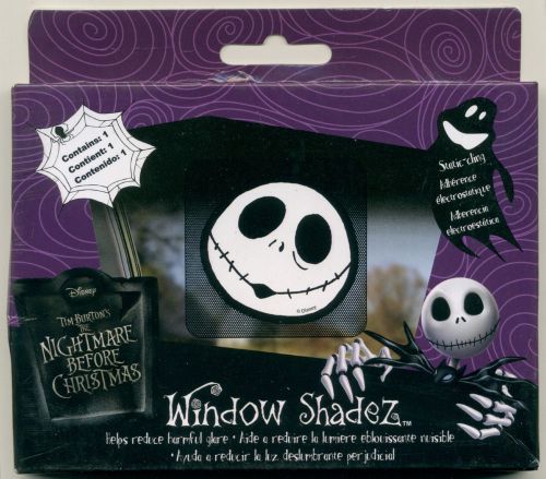 Nightmare before christmas window shadez; chroma, 11.25 x 11.25, 1 piece auto