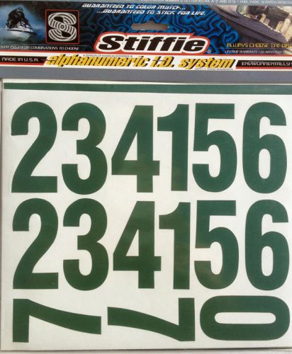 Stiffie uniline ul14 boat pwc id numbers decal registration sticker bass fishing