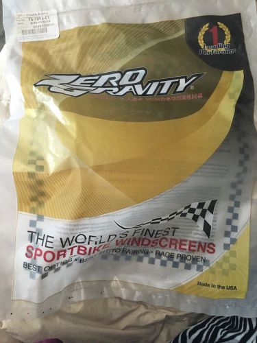 Zero gravity double bubble windscreen gsx-r1000 - clear