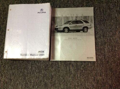 2001 acura mdx service repair workshop shop manual set w technical guide oem