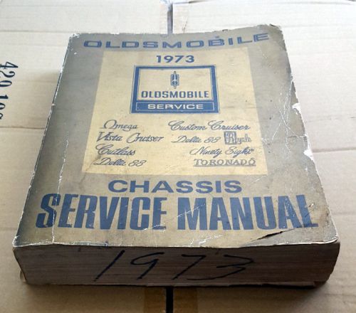 1973 oldsmobile chassis service manual