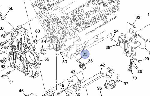 New genuine gm engine oil pressure gauge sender seal  6.6 duramax gm# 94034148