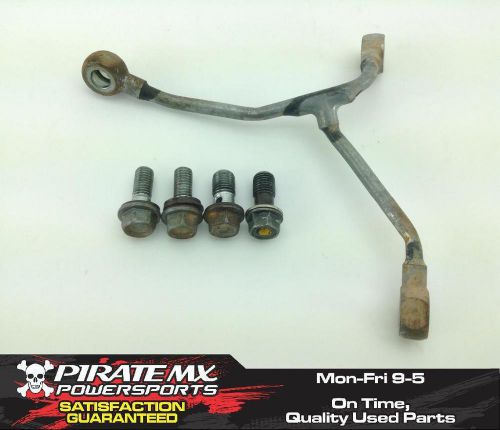 Yamaha yfz450 engine metal oil lines yfz 450 #131 2007