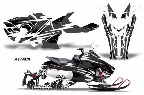 Amr racing sled wrap polaris axys snowmobile graphics sticker kit 2015+  attk k