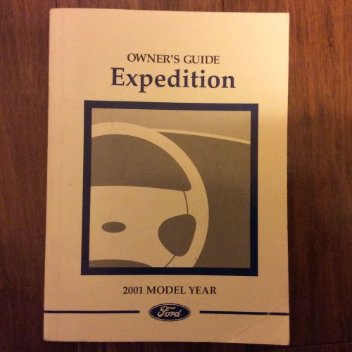 2001  ford expedition owners guide fast free shipping  usa and canada