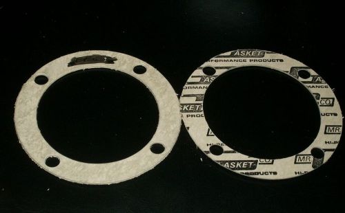 Mr gasket,mr gasket 1207, round collector gaskets, 1 pair, nos