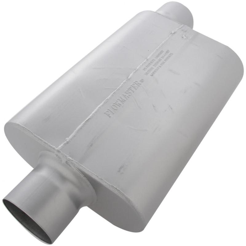 Flowmaster 30 series race muffler - 4.00 offset in / 4.00 center out -