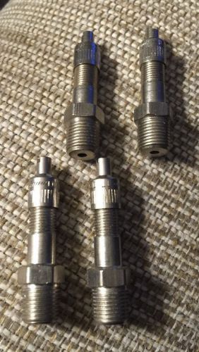 4 heavy duty dill stainless steel metal screw in valve stems made in the usa