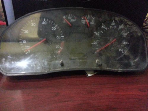 Volkswagen passat speedometer (cluster), mph, gasoline (160 mph), blue backlig