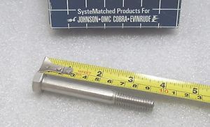 Nos omc johnson / evinrude gearcase to housing, long screw 313697