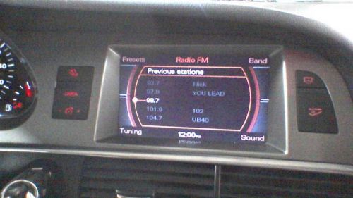 05 06 07 08 09 10 11 audi a6 info-gps-tv screen display unit 260831