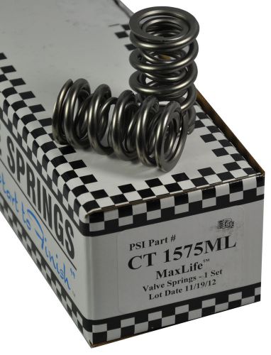 Psi ct1575ml max life double roller valve springs 1.400&#034; o.d.  .850&#034; lift set/16