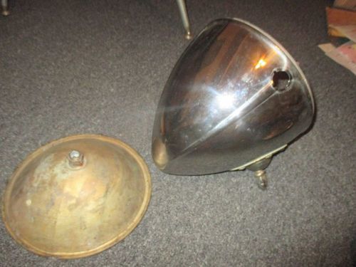 1932 1933 buick headlight bucket and reflector, driver&#039;s side, nice chrome