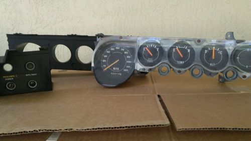 1970-74 plymouth cuda/dodge challenger original gauge cluster