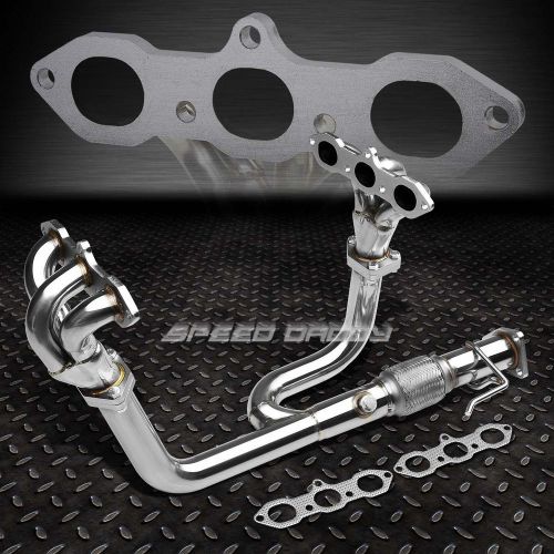 Stainless racing header exhaust manifold 98-02 accord 3.0 v6/99-03 tl/cl j30a1