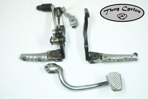 Footpegs/fußraste backstep control rearset [sr400/sr500]