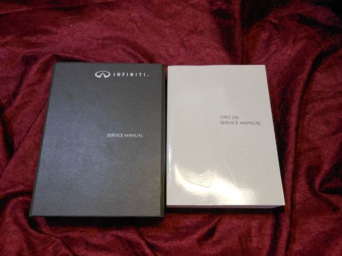 Infiniti 1993 j30 service manual repair &amp; maintenance procedures slipcase clean