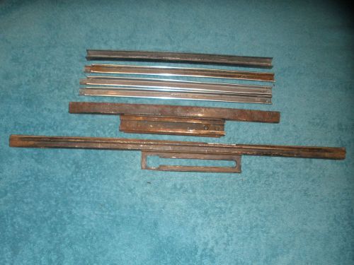 1930s 1935 1936 window channels pontiac chevrolet olds buick cadillac la salle