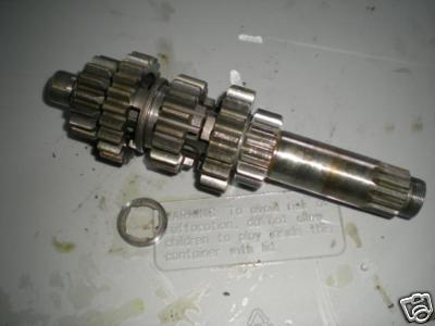 1986 yamaha yz250 transmission lay shaft