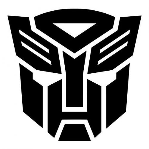 4&#034; autobot vinyl decal sticker logo transformers prime car lots of colors